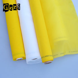 Chine Maille 100% jaune d'impression d'écran de polyester de monofilament pour le T-shirt fournisseur