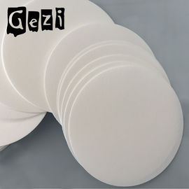 Chine 180mm chimie ronde de papier filtre de 300 * de 300mm, papier filtre de cellulose dans l'entonnoir fournisseur