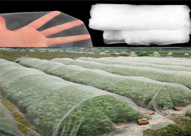 Chine Maille matérielle d'insecte de HDPE prenant la couleur au filet blanche pour de jeunes cultures végétales fournisseur