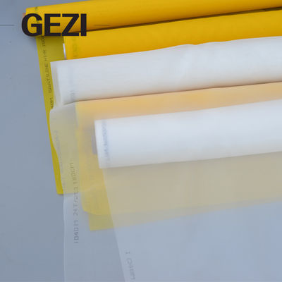 Chine Écran imprimant le nombre de maille de chemise de maille de costume maille blanche/jaune de 10T-165T d'écran d'impression fournisseur