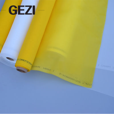 Chine 80 100 110 120 jaunes blancs maille d'impression d'écran de soie de polyester de nylon de 135 mailles pour l'impression d'écran fournisseur