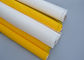 Couleur de monofilament de polyester de 100 % d'écran de maille matérielle d'impression blanche/jaune fournisseur