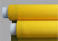 Maille jaune d'impression d'écran de monofilament de 100%, maille de tissu d'écran fournisseur