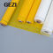 Fabrication de la Chine Gezi impression jaune d'écran d'impression d'écran de polyester de 1 m 200M fournisseur