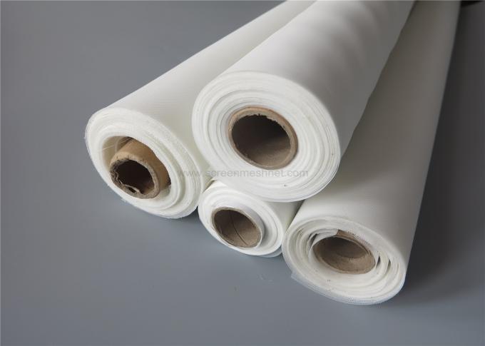Tissu de boulonnage de maille de polyester de la tension élevée 43T 80um d'armure toile