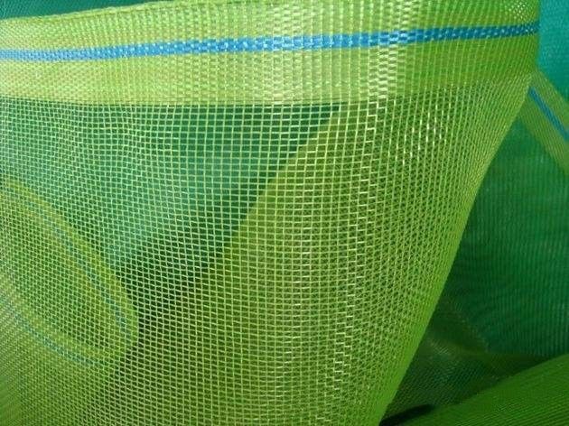 La maille 100% jaune de protection d'insecte de HDPE, ajustent le filet de preuve d'insecte de la température