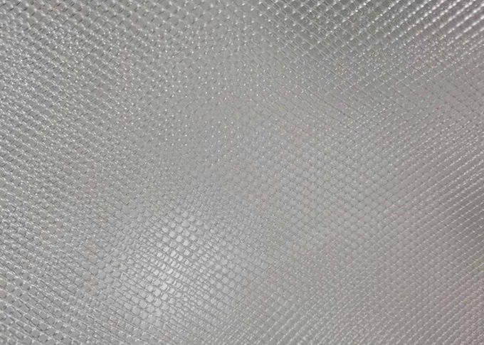 La maille en plastique de filtre de pp a expulsé taille plate en plastique de pore de diamant du filet 2mm 3mm