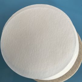 Blanc jetable de catégorie comestible de no. 6 de rond de papier filtre de café de thermocollage