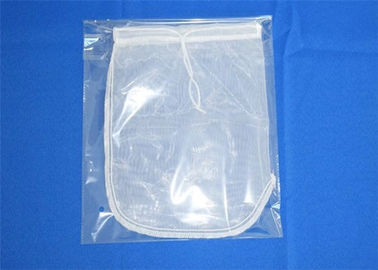 Sachet filtre de la taille 200um de maille en nylon des sachets filtre U de forme de jus fait sur commande de catégorie comestible