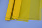 Armure toile de polyester d'écran en soie de maille jaune d'impression à haute résistance fournisseur