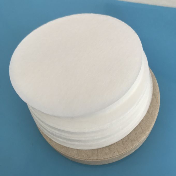Blanc jetable de catégorie comestible de no. 6 de rond de papier filtre de café de thermocollage