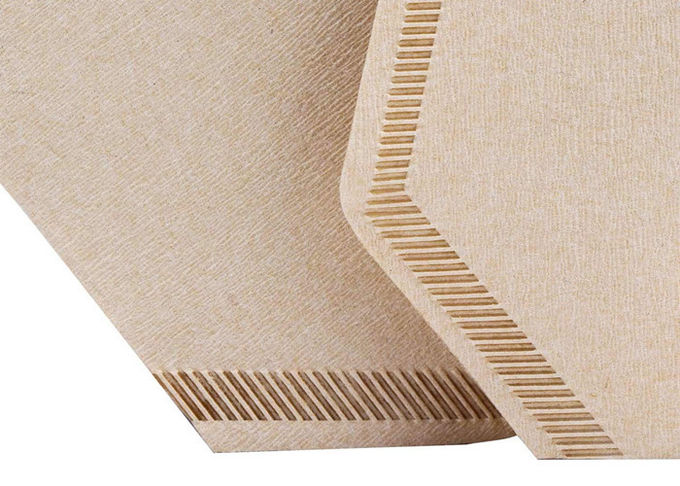 Le filtre jetable de forme de v de papier filtre de café de feuilles de papier filtre versent au-dessus du dispositif d'écoulement